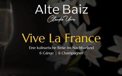 Champagner-Menü